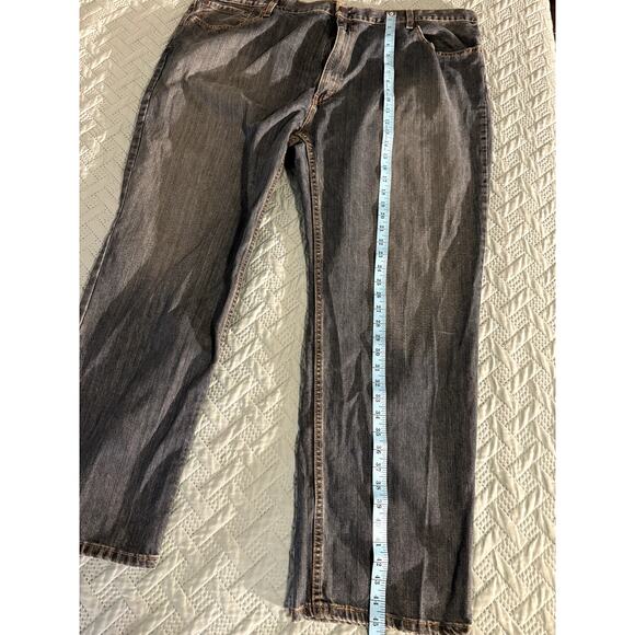 Levi Mens Faded Blue classic fit jeans big and tall waist 48" and inseam 32" - Picture 9 of 9